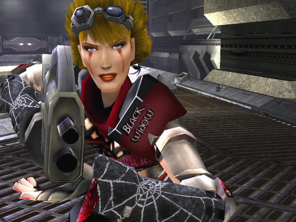 Unreal Archive / Unreal Tournament 2004 (UT2004) / Skins / Blackwidow